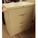 Sand 3 Drawer Lateral File Cabinet, Locking